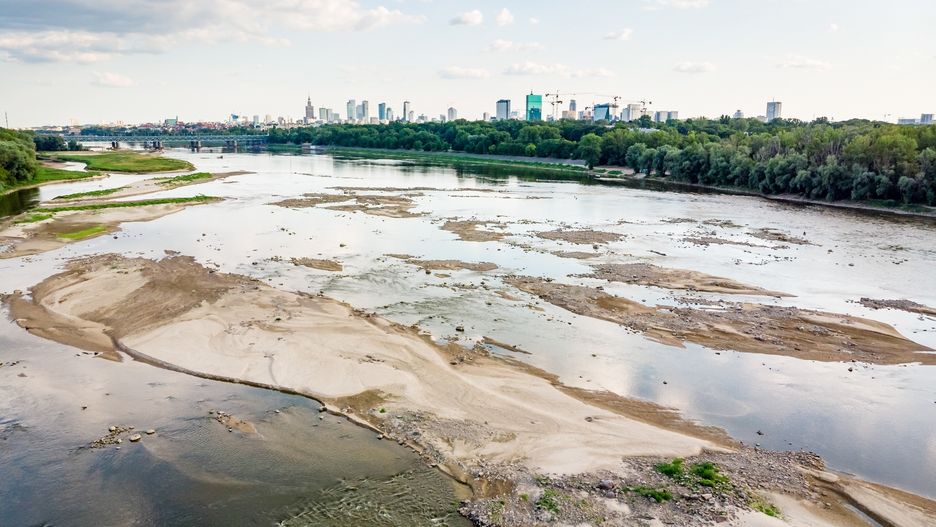 Pogoda. Susza na coraz większym obszarze kraju. Stan rzek blisko rekordu