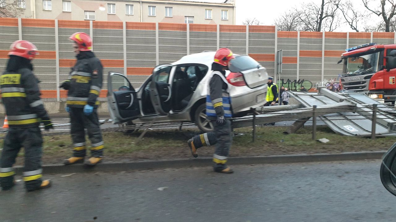 Groźny wypadek na DK79 w Chorzowie. "Korek na 5 kilometrów"