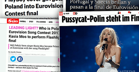 Eurowizja 2017: Zagraniczne dzienniki zachwycają się Kasią Moś! Bild, The Sun, Le Figaro: "Polska może być z niej dumna"