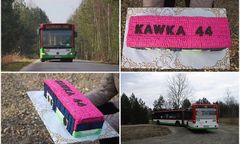 Lubelskie. Wzruszający gest mieszkańców Kawki. Szczęśliwi upiekli tort dla kierowcy autobusu