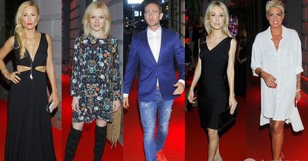 Gwiazdy na otwarciu wystawy: Ilona Felicjańska, Łukasz Jakóbiak, Joanna Majstrak, Magdalena Ogórek...
