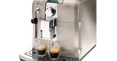 Philips Saeco Syntia HD8837 - ekspres z młynkiem ceramicznym