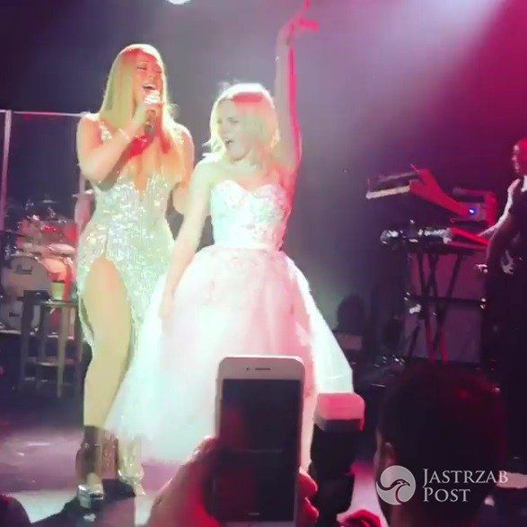 Mariah Carey śpiewa na weselu