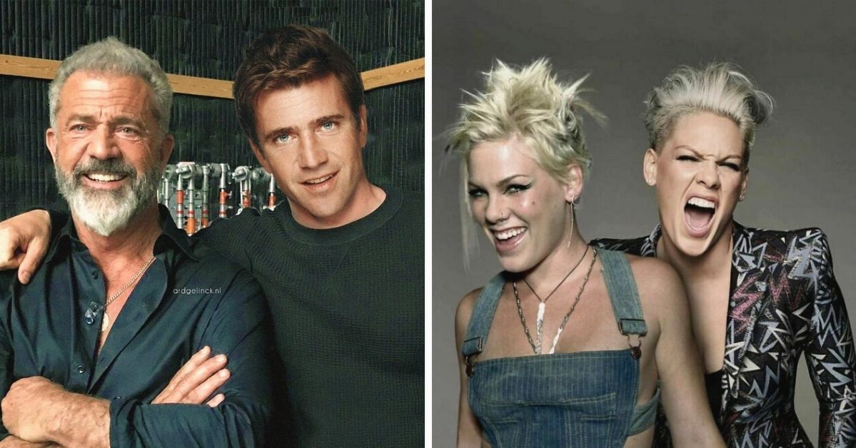 23 Edited Photos Showing How Celebrities Changed over the Years