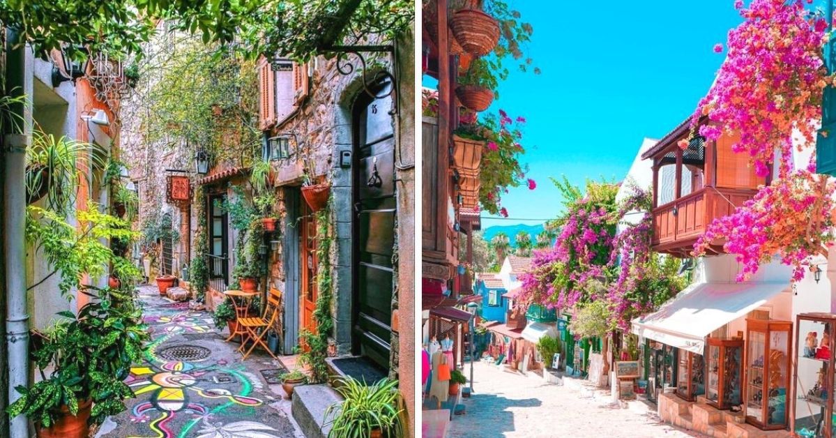 15 Beautiful Flower-filled Streets from Different Parts of the World