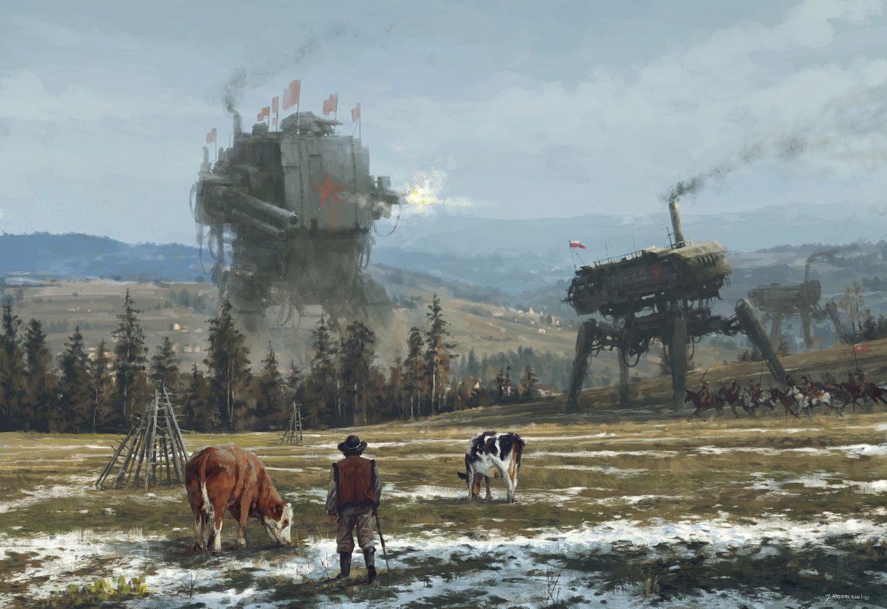 Nie tylko Iron Harvest. Na pecety trafi też inspirowana pracami Jakuba Różalskiego Scythe