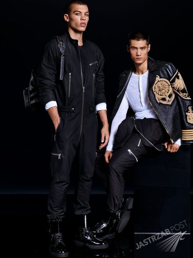 Lookbook męskiej kolekcji Balmain dla H&M (fot. mat. pras.)