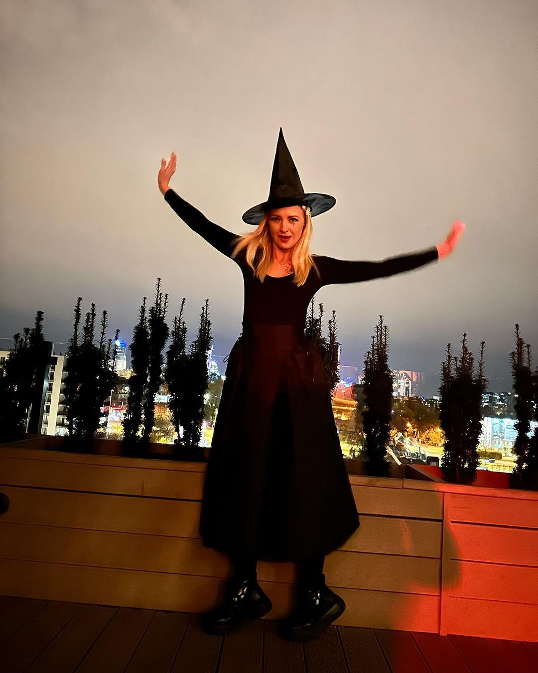 Basia Kurdej-Szatan na Halloween 2023 (fot. Instagram)