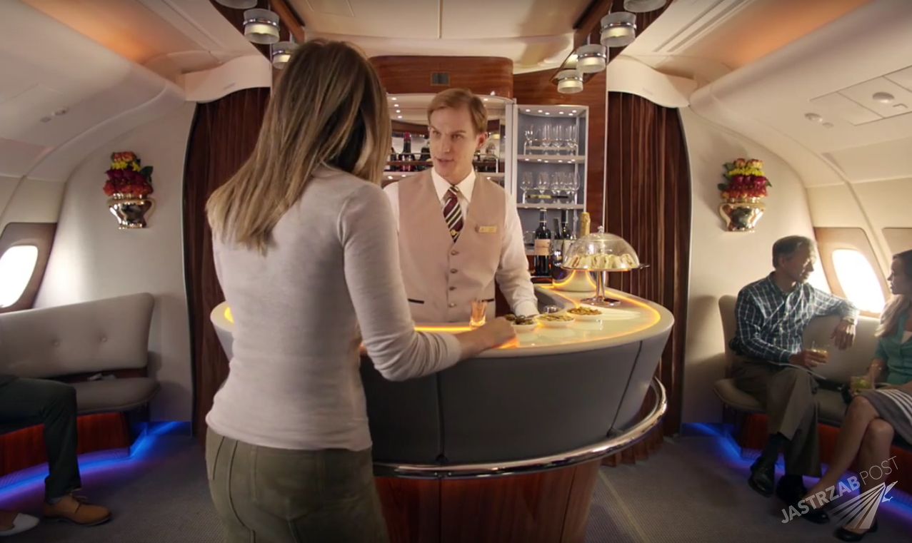 Jennifer Aniston w reklamie Emirates