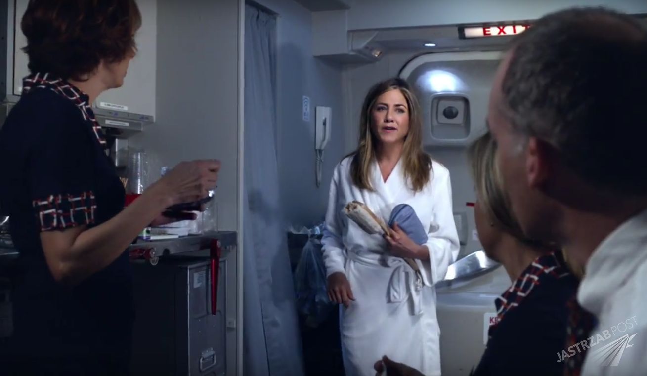 Emirates reklamuje Jennifer Aniston