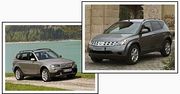 BMW X3 kontra Nissan Murano