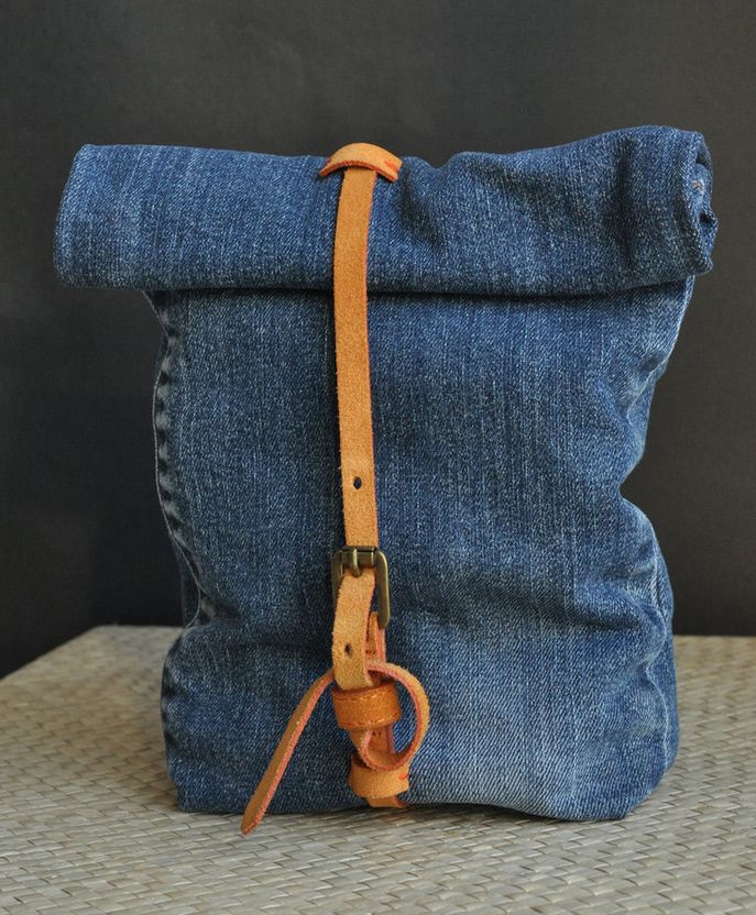 Recycled Jeans Bag