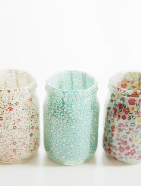 Sweet Fabric Votives