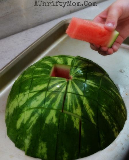 Watermelon “Easy-to-Eat” Sticks