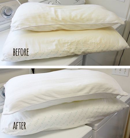 Wash & Whiten Yellowed Pillows