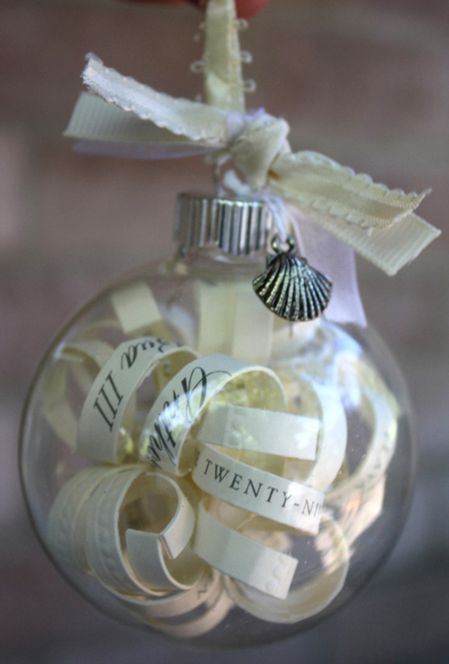 Message Ornaments