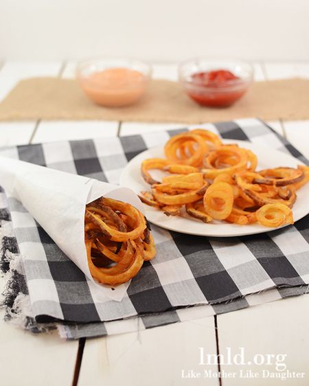 Baked Curly Fries