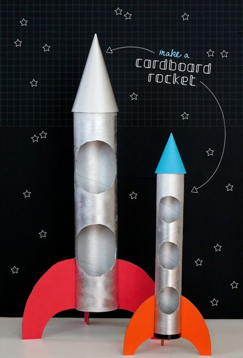 Cardboard Rockets