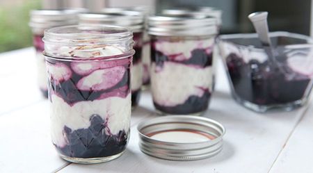 Fruit Yogurt Jars