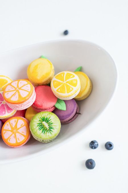 Fruit Macarons