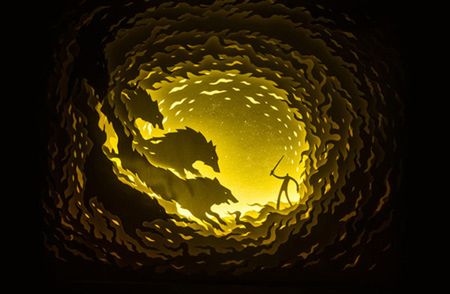 Magical Paper-Cut Light Boxes