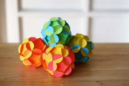 3D Paper Balls