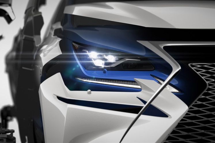 Lexus NX po liftingu zadebiutuje w Szanghaju