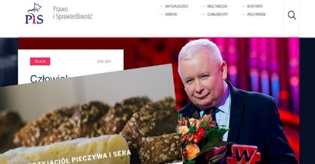 Miłośnicy pieczywa i sera przejęli stronę klubu PiS. Zaskoczenie w partii