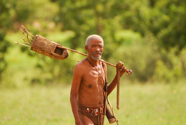 San People- Buszmeni Afryki Południowej