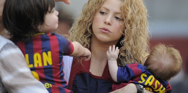 Shakira zabrała synów na mecz Barcelony! FOTO