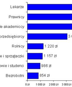 Kto może pochwalić się najlepszymi zarobkami?