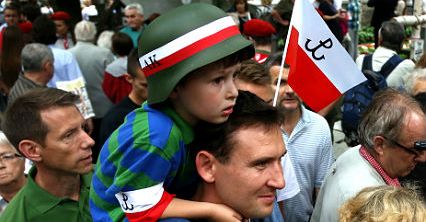 Uroczystości przy pomniku Gloria Victis