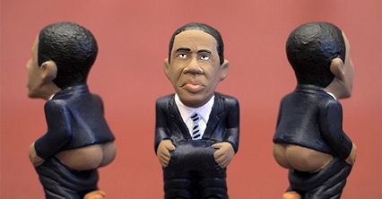 Caganers - figurki wypróżniających się polityków