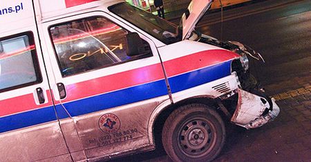 Wypadek karetki