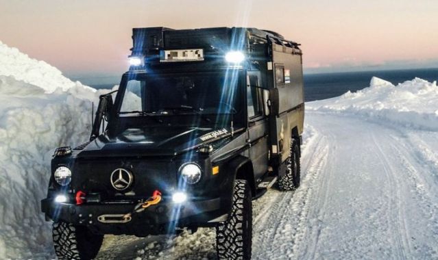 Ciekawostka z ogłoszenia – Mercedes-Benz G kamper