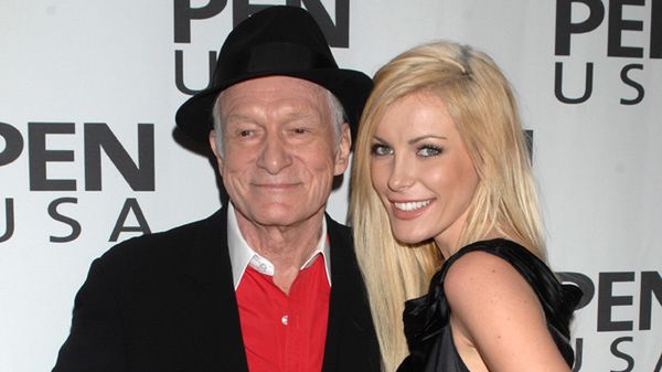 Hugh Hefner i Crystal Harris