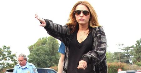 Miley Cyrus złapana na gorącym uczynku