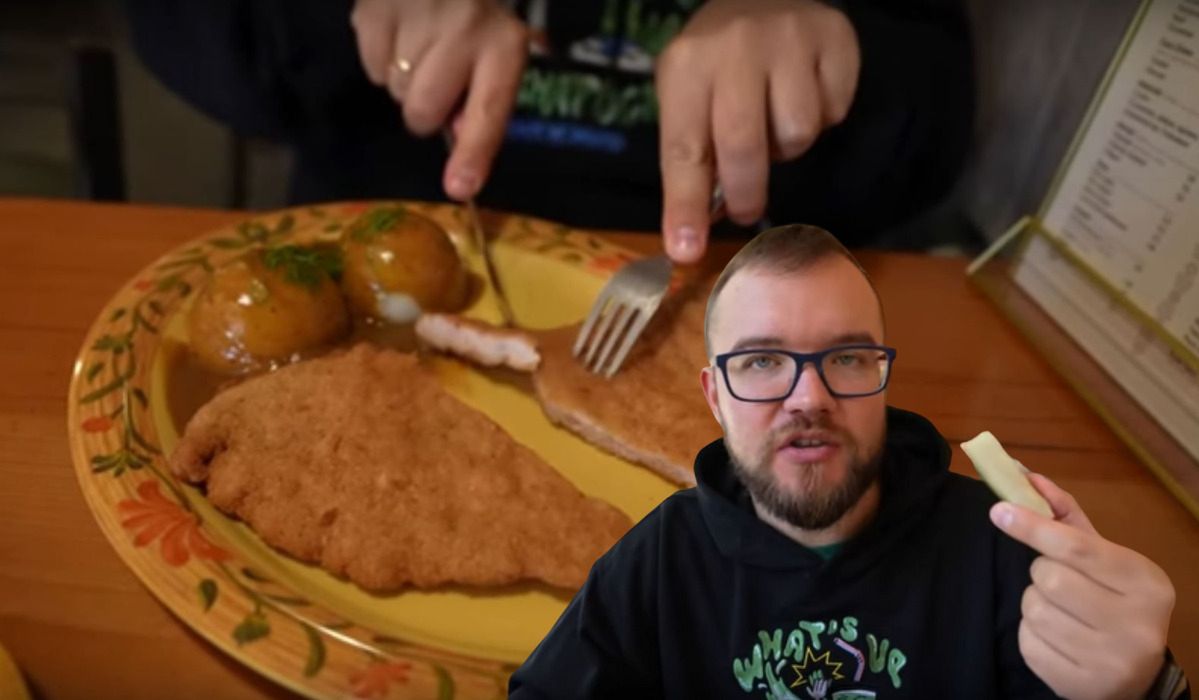 Cena schabowego w USA - Pyszności; Foto: kadr z materiału na kanale YouTube Maciej Je