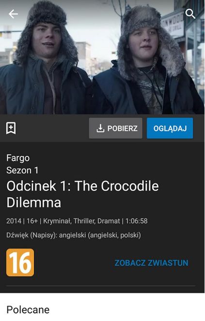 Showmax - aplikacja mobilna 