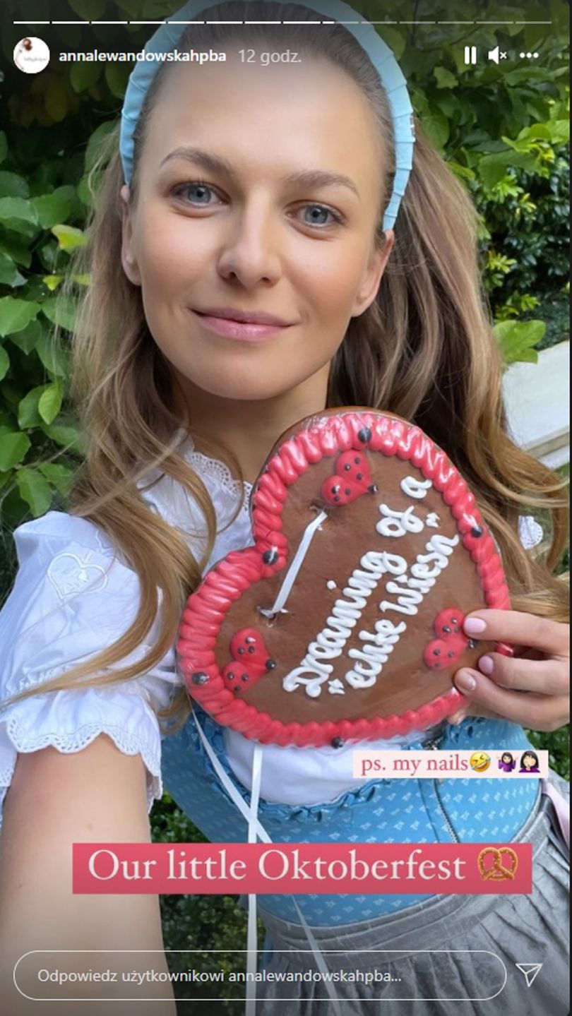 Anna Lewandowska Oktoberfest 2021