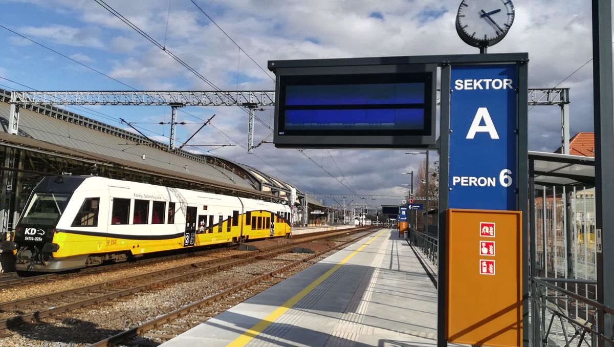 Wrocław: Dworzec Główny zyskał nowy peron