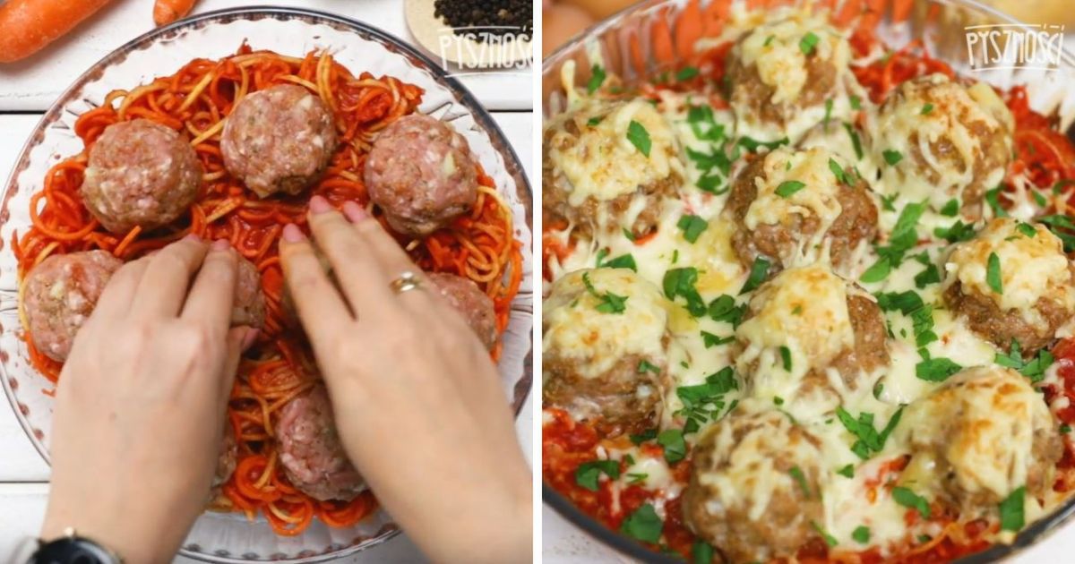 Zapiekanka warzywna z pulpetami. Przepis na kolorowy i pożywny obiad