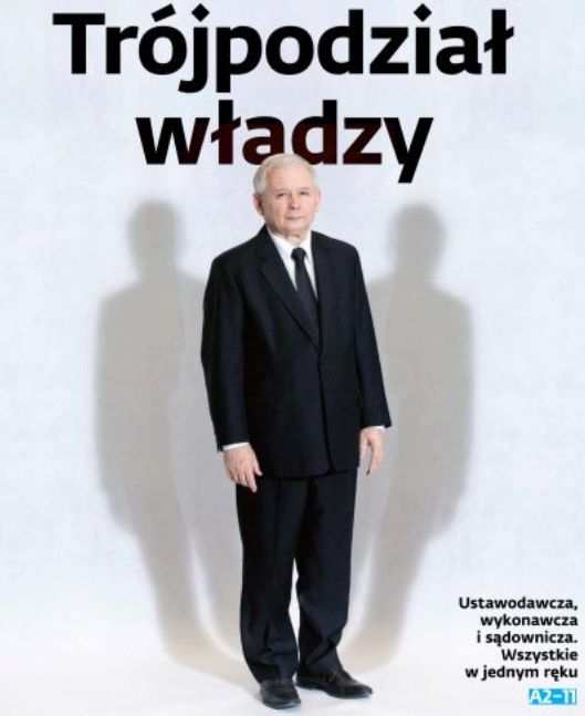 "Celna, ale i straszna". Gazeta komentuje poczynania PiS-u swoją okładką