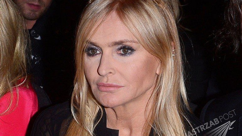 Monika Olejnik na pokazie Łukasza Jemioła (fot. ONS)