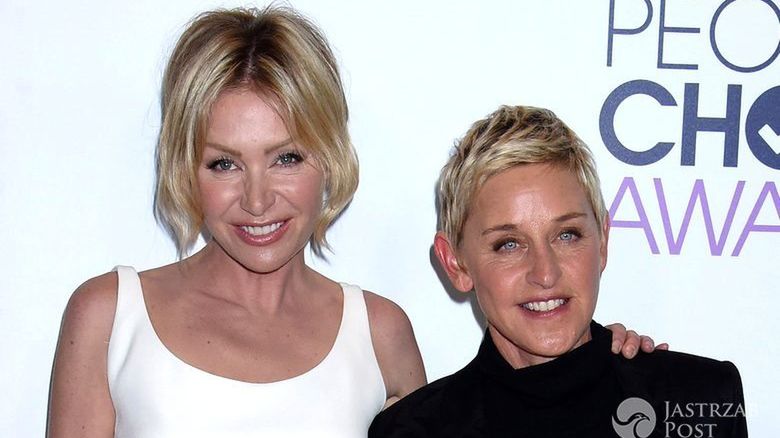 Portia De Rossi i Ellen DeGeneres, People's Choice Awards 2016 (fot. ONS)