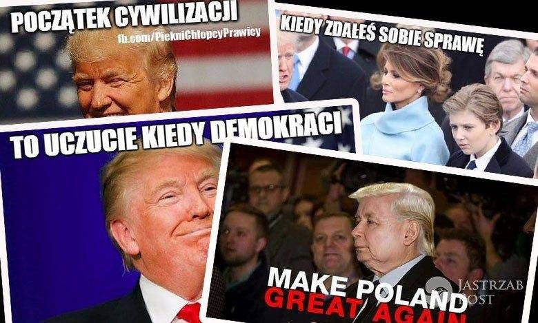 Internauci bezlitośni dla Donalda Trumpa! Wybraliśmy najlepsze memy z nowym prezydentem USA