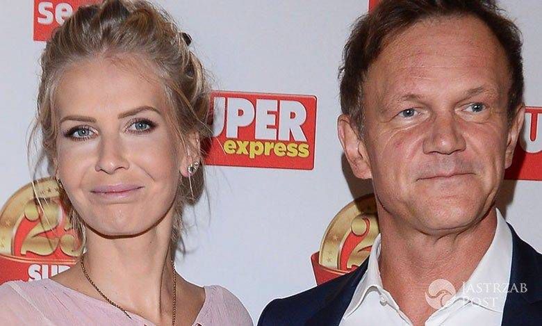 Cezary Pazura z żoną na imprezie tabloidu. To Edyta skradła całe show swoją stylizacją