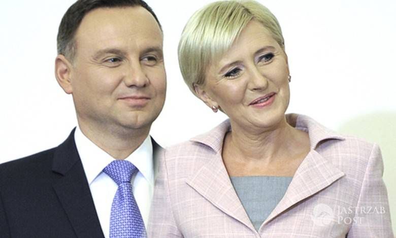 Andrzej Duda i Agata Duda - szlachetna paczka