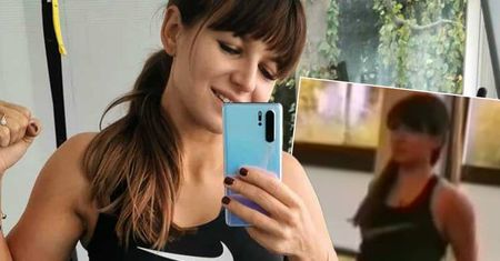 Anna Lewandowska na siłowni. Nie tylko pochwaliła się skomplikowanym treningiem, ale także sporym brzuszkiem