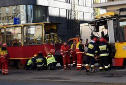 Kolejne zderzenie tramwajów. Dwie osoby ranne